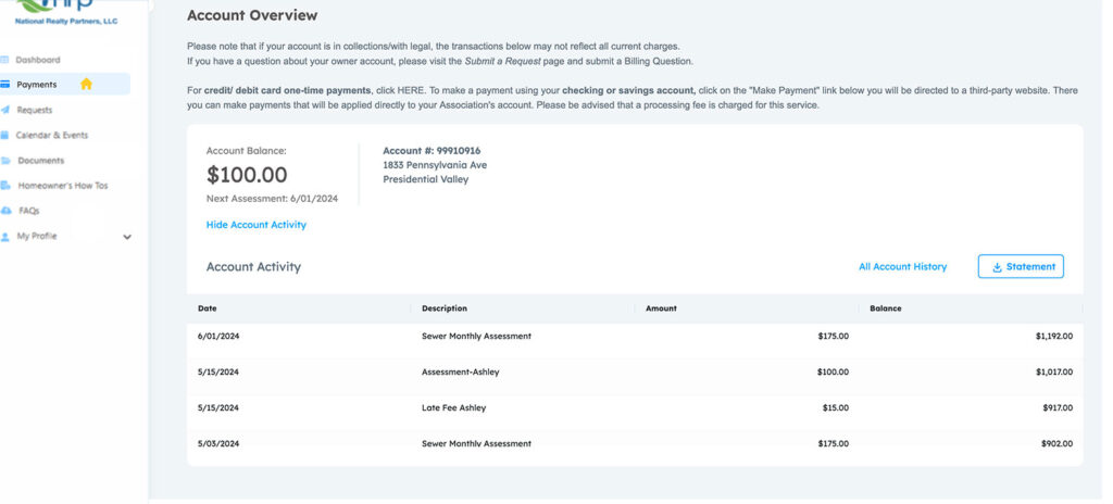 Billing or Account Inquiry