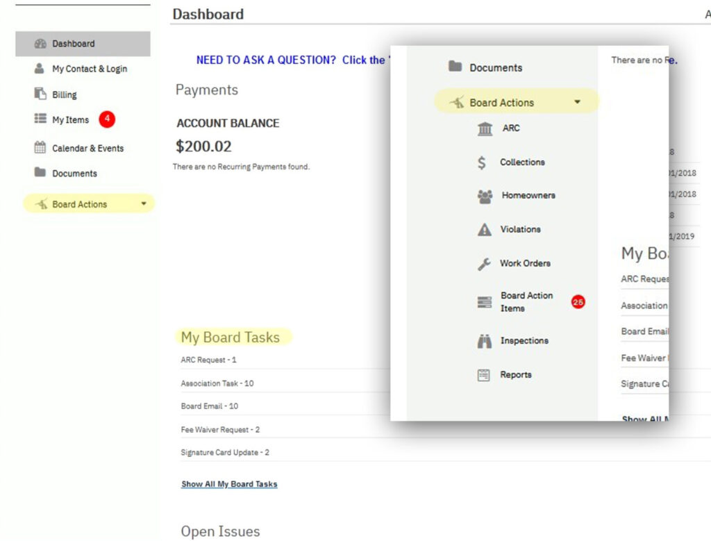 Board Dashboard