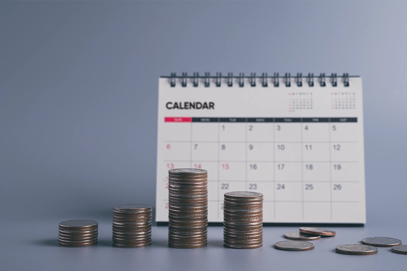 hoa budget calendar