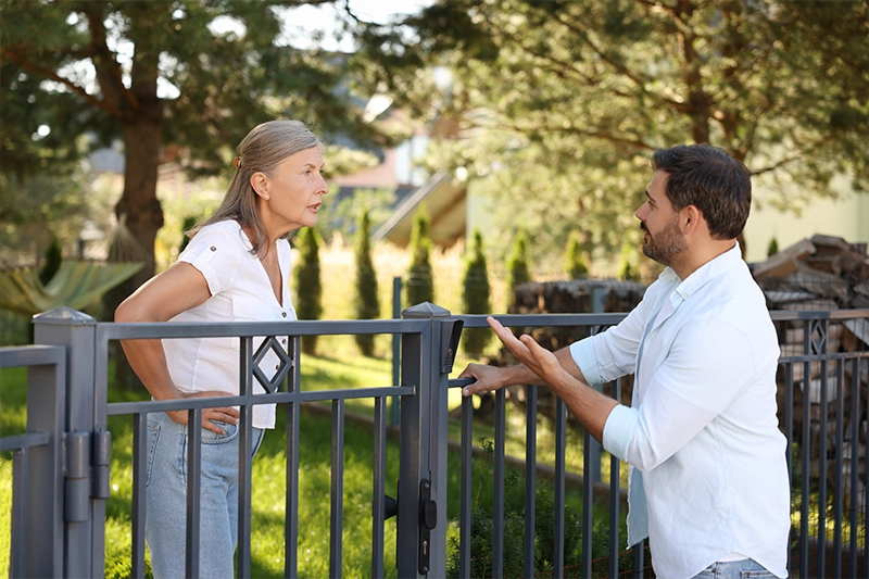 HOA neighbor disputes